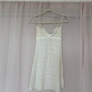 Elegant Lace Slip Dress
